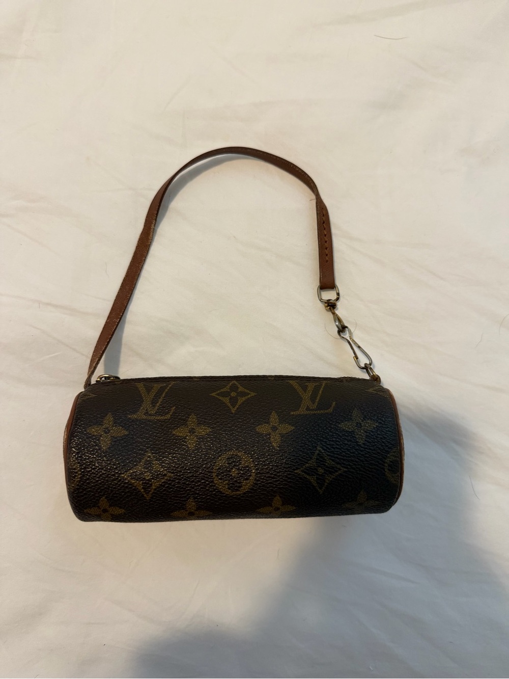 Louis Vuitton Brown Monogram Mini Papillon Shoulder Bag - Picture 1 of 9